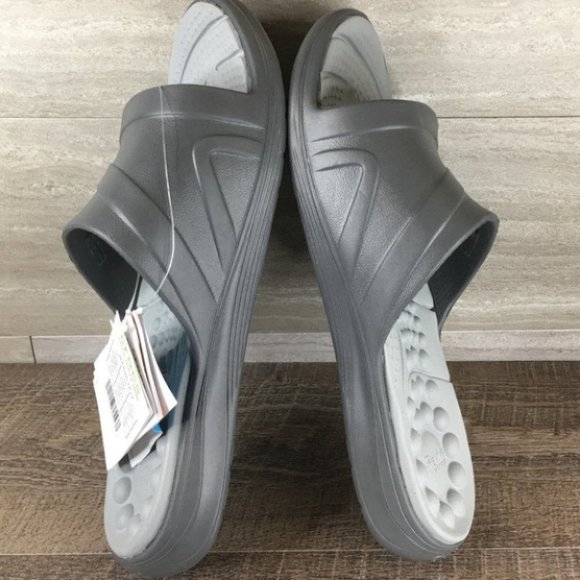 NWT CROCS Reviva Slide Sandal - Picture 7 of 10